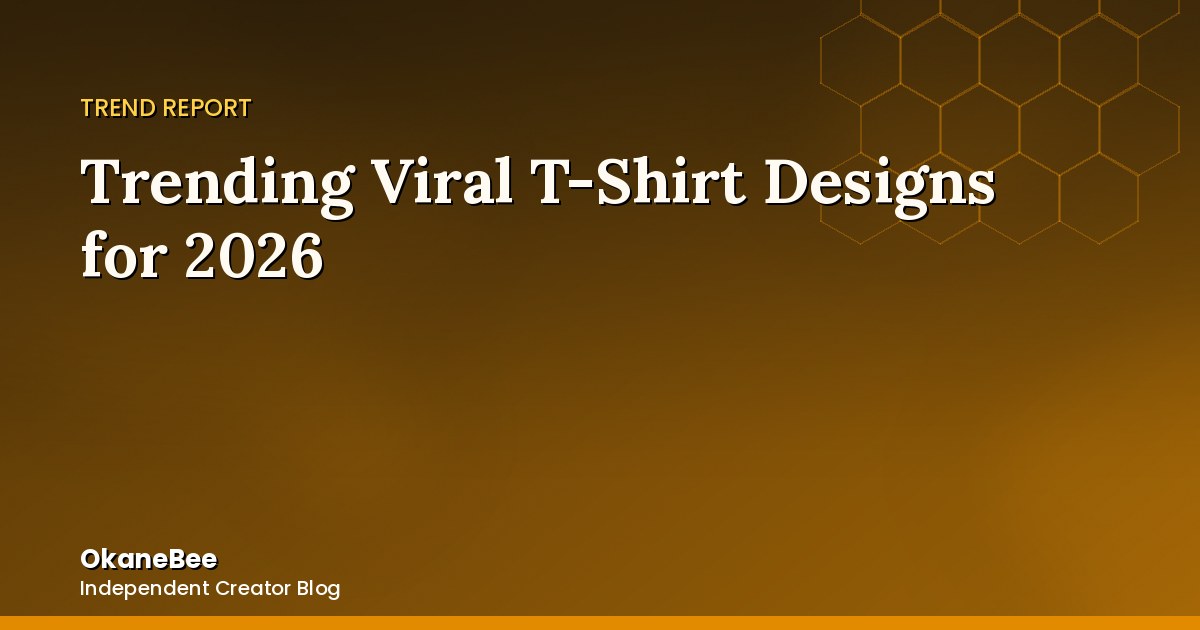 Trending Viral T-Shirt Designs 2026